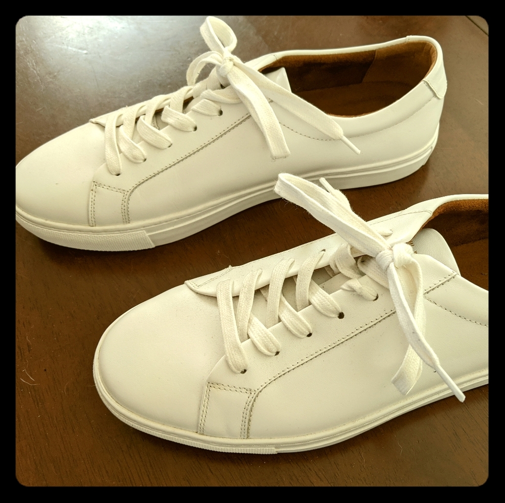 New Republic Kurt Leather White SZ 9.5 N2D-01-148